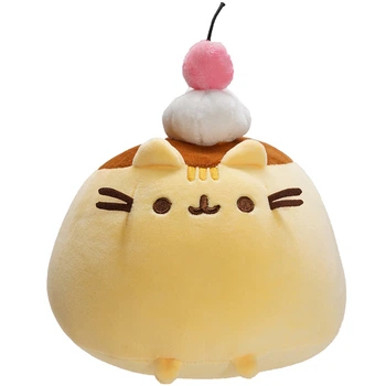 Игрушка Пушин кет с вишенкой Pusheen cat - мягкая игрушка для детей (арт 13897)