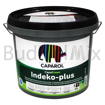 Фарба інтер'єрна Caparol CapaGreen Indeko-plus E.L.F. plus латексна База 1 2,5 л біла глибокоматова