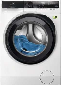 Стиральная машина Electrolux Фронтальная, 9кг, 1400, A+++, 60см, дисплей, пар, инвертор, universaldose, Белый