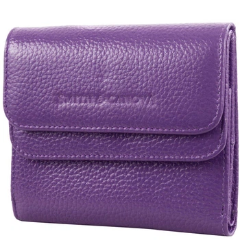 Шкіряний жіночий гаманець Smith & Canova 28611 Haxey (Purple)