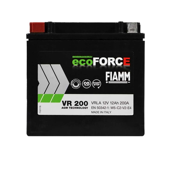 Автомобільний акумулятор FIAMM Ecoforce AGM 12Аh 200А L+ (VR200)