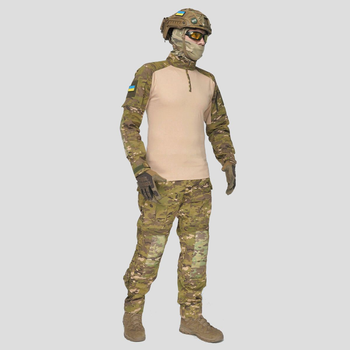 Комплект штурмові штани Gen 5.2 + убакс Gen 5.3 UATAC Multicam OAK (Дуб) бежевий