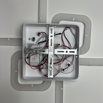 Люстра светодиодная потолочная LUMINARIA OVAL 80W 4S RC 725/423 WHITE 220V IP20 (6951635239553) 