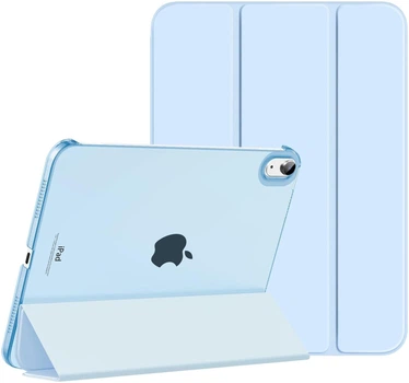 Чохол для планшета BeCover Tri Fold Hard для Apple iPad 10.9" (2022/2024)/iPad (А16) 2025 11" Light Blue (BC_712984)