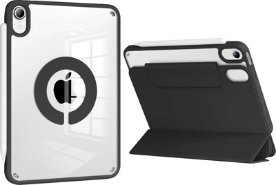 Чохол для планшета BeCover Ultra Slim Origami Flex для Apple iPad Air 11" M2/M3 (2024/2025) з кріпленням для стилуса Apple Pencil Black (BC_712975)