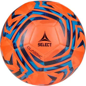 Футбольный мяч Select CLASSIC V25 оранжево-синий Размер 4 099489-662