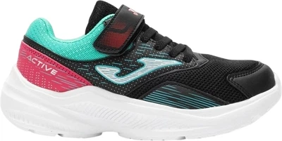 Кроссовки беговые детские Joma ACTIVE черно-бирюзово-розовые 31 JACTIS2501V