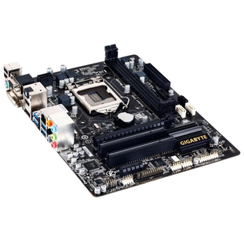 Материнская плата s1150, Gigabyte GA-H81M-HD3 (2xDDR3, Intel H81, VGA, DVI, HDMI, DPort, microATX Б/У