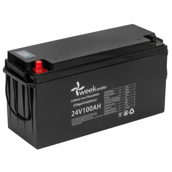 Аккумулятор LifePO4 Weekender 25.6V 100Ah + зарядное устройство