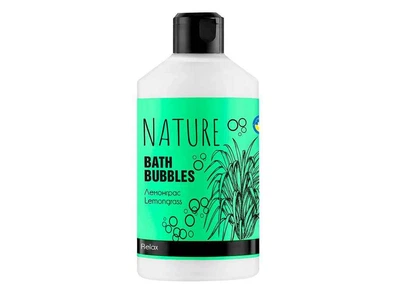 Піна для ванни NATURE 900мл пляшка із лемонграсом Energy