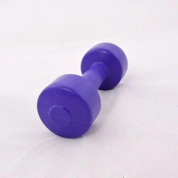Гантель ТИТАН литая из композитного материала в пластиковой оболочке. 1.5 кг purple