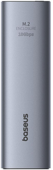 Зовнішня кишеня Baseus FlyJoy M.2 NVMe USB3.2 Gen2 10Gbps 8TB Space Grey (6932172658335)