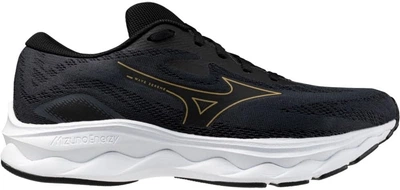 Чоловічі кросівки для бігу Mizuno WAVE SERENE / Ebony/Gloden Halo /MIZUNO Snow White / 45.0/10.5