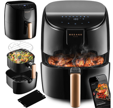 Аерофритюрниця Mozano Active Fryer AGD/FRY/01 1500 Вт 4 л Gold