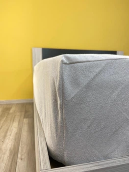 Водонепроницаемый махровый наматрасник с боковым бортом 120х190 см