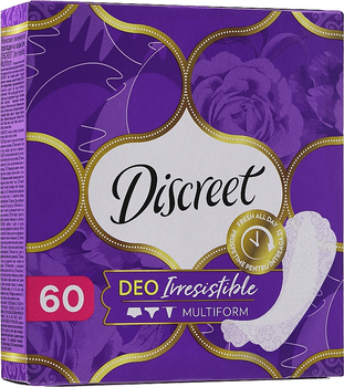 Щоденні гігієнічні прокладки Deo Irresistible Multiform, 60 шт