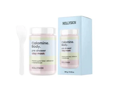Маска для тіла і обличчя HOLLYSKIN CalamineBody з каламіном,300 г