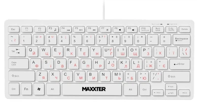 Клавіатура дротова Maxxter KBM-C01W-UA