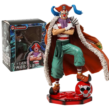 Фігурка Колекційна Клоун Пірат Баггі Ван піс One Piece (26 см) з подарунковою коробкою АВС