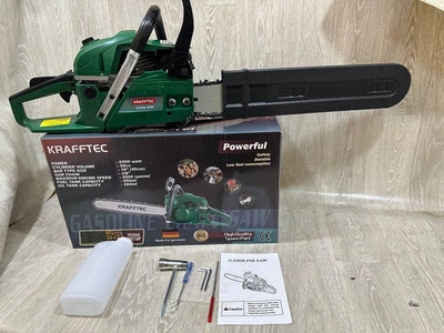 Бензопила цепная 45см 6500 Вт Krafftec