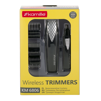 Набор для удаления волос ,машинка для стрижки и тример Kamille KM 6806