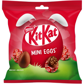 Фігури з молочного шоколаду з начинкою KitKat Яйця 90 г (8000300405088)