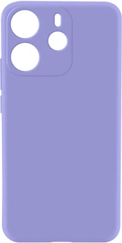 Чехол для смартфона MAKE Silicone для Xiaomi Redmi Note 14 4G Mist Purple (MCL-XRN144GMP)