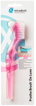 Щетка для очистки зубных протезов Miradent Protho Brush De Luxe (pink)