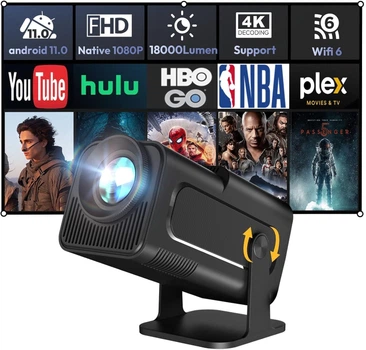 Проектор XGODY Gimbal 5 Full HD Wi-Fi Bluetooth