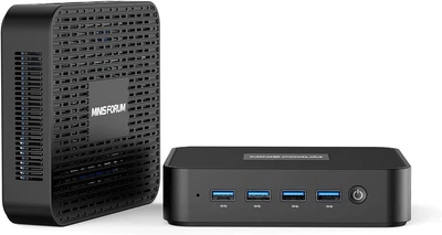 Мини ПК MINIS FORUM GK50 / Intel Pentium Silver N5030 / RAM 8GB / SSD 256GB / HDMI / LAN / Wi-Fi 5 / Bluetooth 5.0 / Windows 11 / Black Б/В