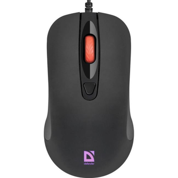 Мишка Defender Ultra Classic MB-280 4 кн. 1200 dpi 7 кол. підсвітки чорна