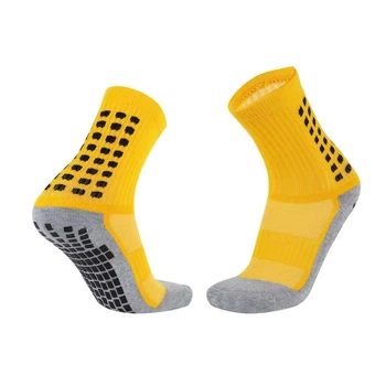 Носки CZST-317 футбольные антискользящие желтые S 34-37р (CZST-317_yellow_S)