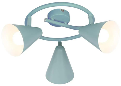 Спот Candellux AMOR 3х40 Е14 метал блакитний (98-63359)