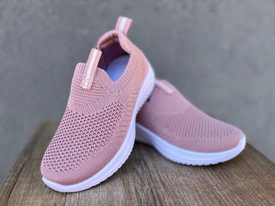 Дитячі кросівки для дівчинки сітка Apawwa dark pink 26 р, рожевий
