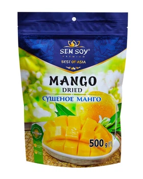 Манго сушеное Sen Soy Dried Premium без сахара 500 г