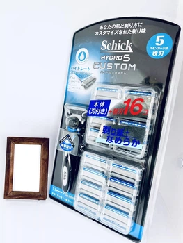 Бритвенный станок Schick Hydro 5 с держателем и 16 сменными лезвиями