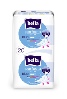 Прокладки Белла Перфекта ultra Blue 20 шт.