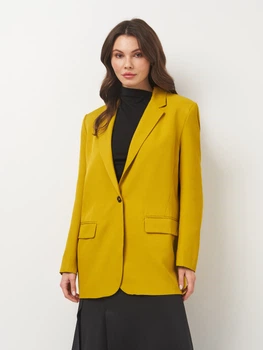 Піджак жіночий Zara 2010/885 XS Жовтий (02010885511018)