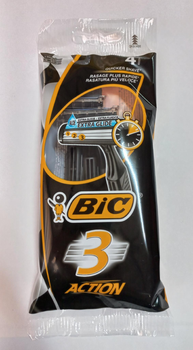 Одноразові станки BIC Action 3 4 шт (81627)