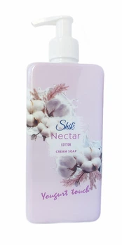 Крем-мыло жидкое Shik Nectar Хлопок 450 г. (129711)