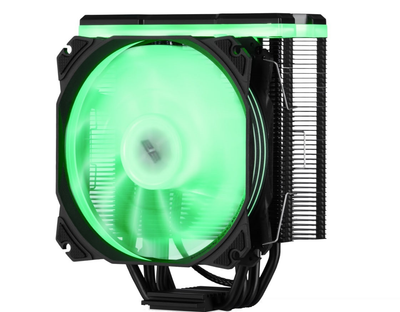 Кулер вентилятор для процессора 2E GAMING Air Cool AC120D4TC-ARGB, черный TB