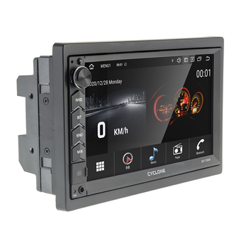 Автомагнітола 2DIN CYCLONE MP-7098A сенсорна 7" екран Android 10 2/32Gb 4G модем WiFi GPS Bluetooth CARPLAY