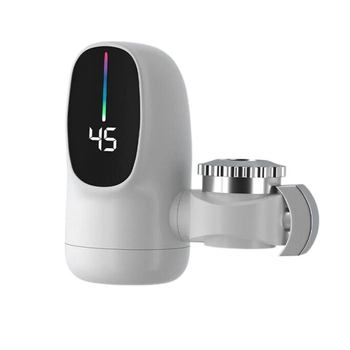 Водонагреватель проточный для кухни с экраном WATER HEATER ZSW D03 LCD 3000Вт белый