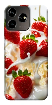 Чехол Strawberry and cream для ZTE Blade V50 Design 4G