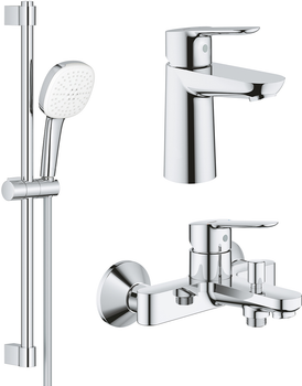 Набор смесителей GROHE BauEdge 123365S1 (23330000+23605000+26748003)