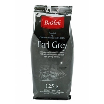 Чай чорний листовий з бергамотом Bastek Earl Grey 125 гр