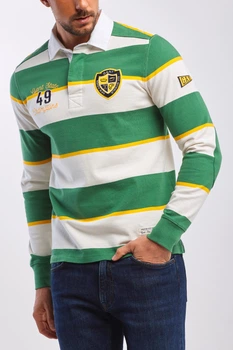 Поло GANT Varsity Heavy Rugger 2025028 Leaf Green M