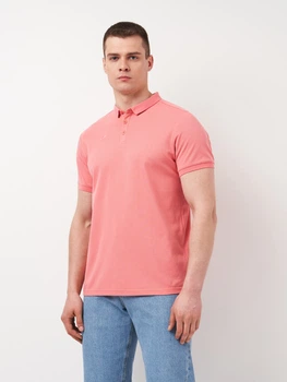 Поло длинное мужское Joma Pasarela Iii 102873.543 L Розовое (8445456429593)