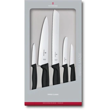 Набір кухонний Victorinox SwissClassic Kitchen Set 5 в 1 Black (Vx67133.5G)