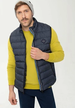 Безрукавка чоловіча Volcano V-August 3XL синя М24348-S23-600